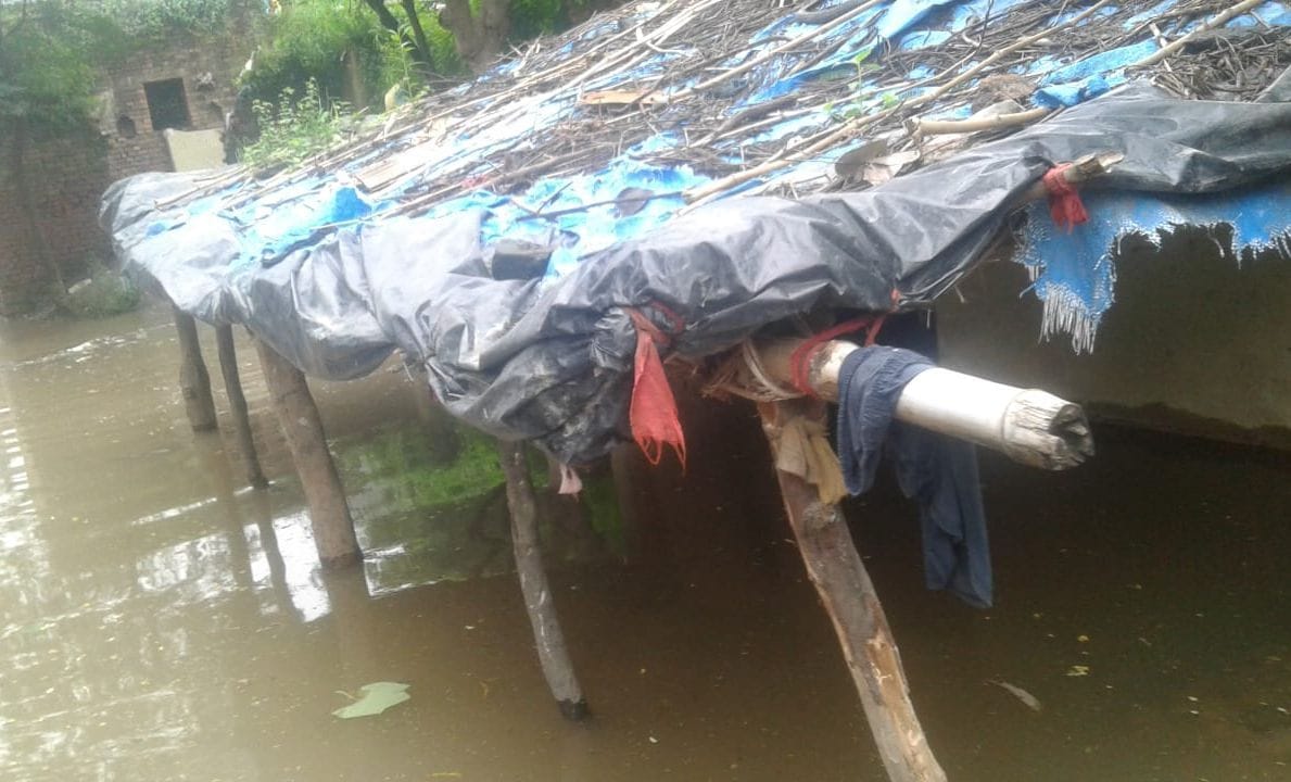 water logging by yamuna water logging by yamuna
