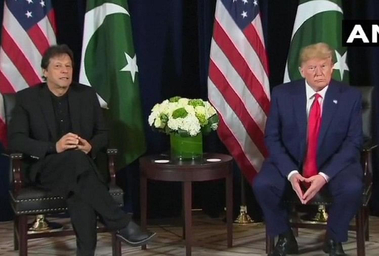 पाक प्रधानमंत्री इमरान खान और अमेरिकी राष्ट्रपति डोनाल्ड ट्रंप