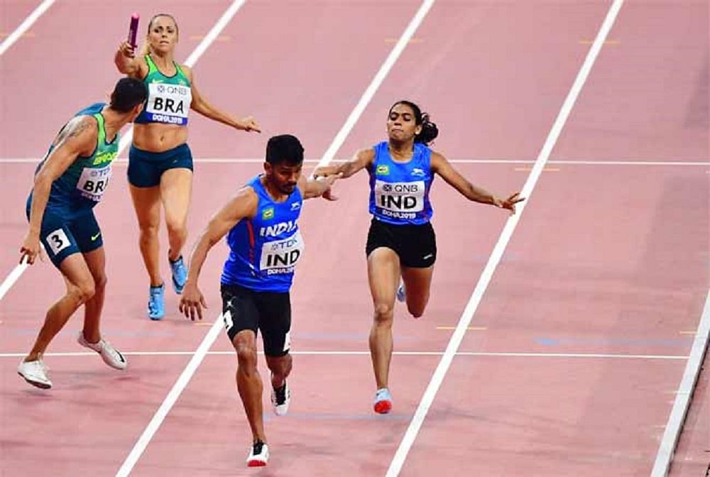 Indian Men 4x400m Relay Team Gets Closer To Olympic Berth - बढ़ी संभावना:  टोक्यो का टिकट कटाने के करीब पुरुषों की 4×400 मीटर रिले टीम - Amar Ujala  Hindi News Live