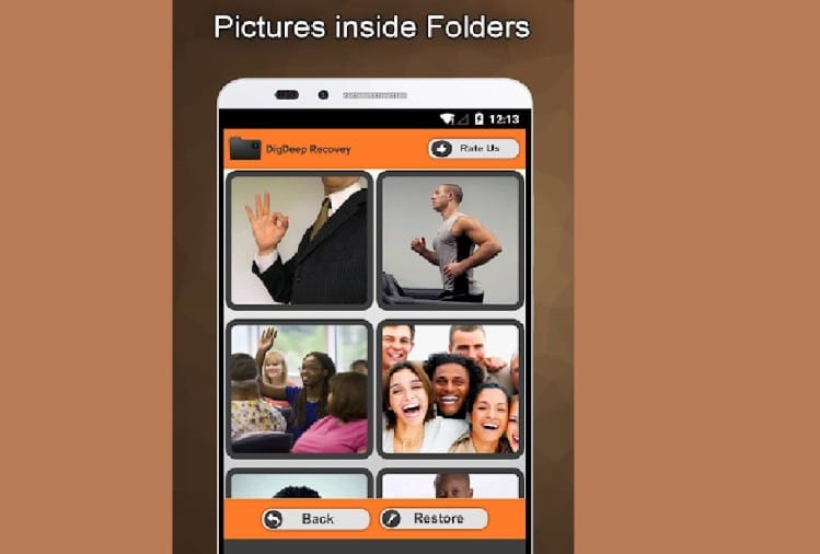 DigDeep Image Recovery
