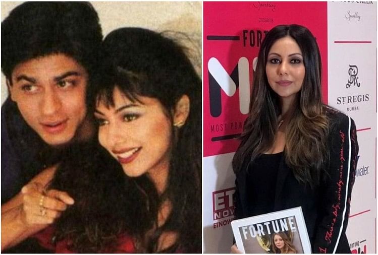 Shahrukh Khan and Gauri Khan