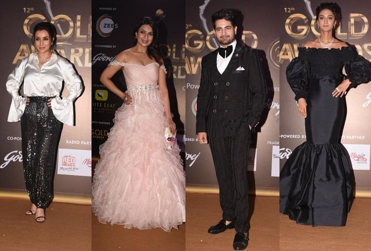 Gold Awards 2019 From Divyanka Tripathi To Hina Khan Karan Grover Walk