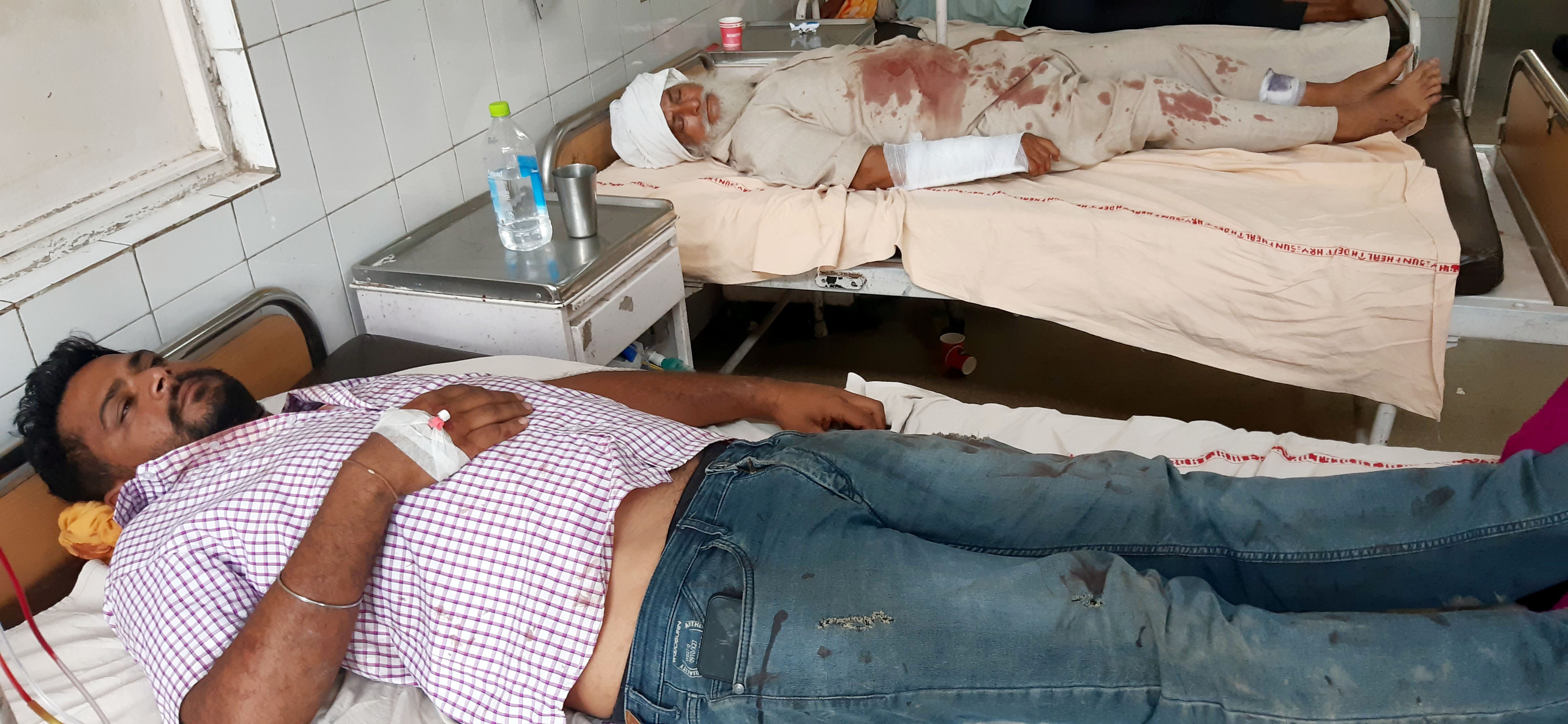 Struggle in two side person of the  3 Kanal Land