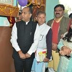 cm jairam thakur in saraswati vidya mandir shimla