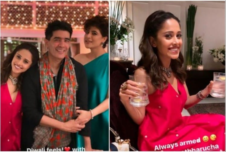 Nusrat Bharucha, Manish Malhotra and Tahira