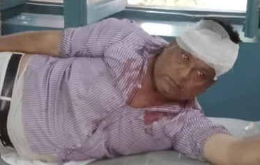 ारपीट में घायल व्यक्ति