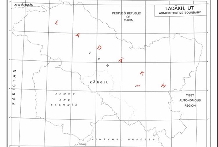 map of jammu kashmir and ladakh