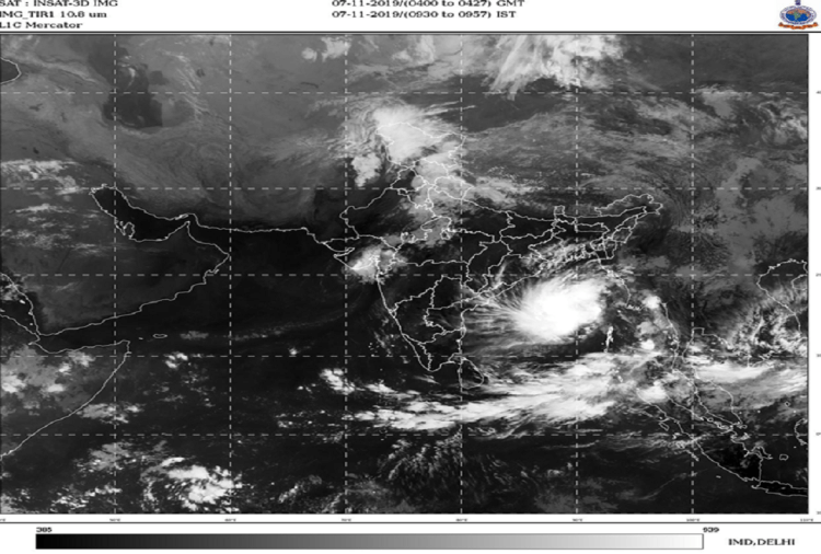 चक्रवाती तूफान 'बुलबुल'-अलर्ट जारी 1 चक्रवाती तूफान 'बुलबुल'