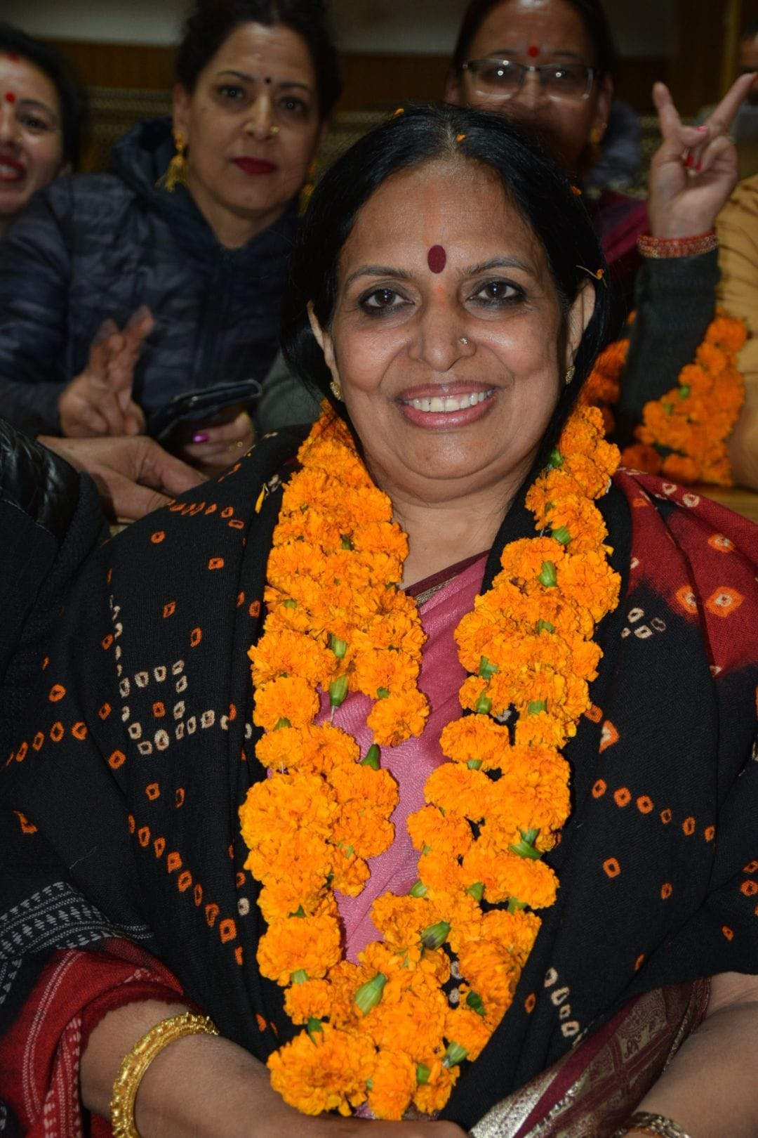 नवनिर्वाचित जिला पंचायत अध्यक्ष उमा सिंह बिष्ट।