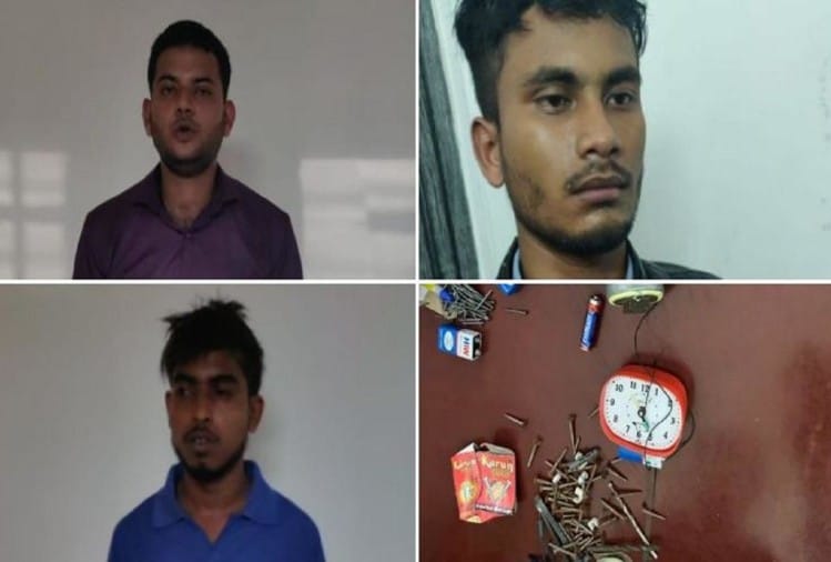 दिल्ली : आईईडी विस्फोटकों के साथ तीन गिरफ्तार 1 पकड़े गए तीन आतंकी