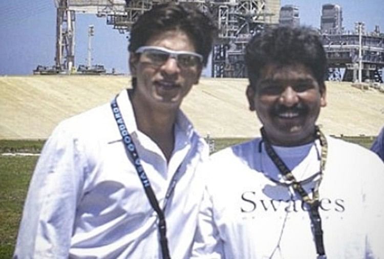 नितिन चंद्रकांत देसाई और शाहरुख खान