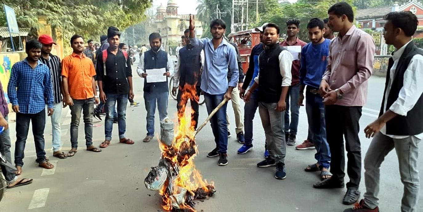 Demonstration at many places aganist Hyderabad brutual case Demonstration at many places aganist Hyderabad brutual case