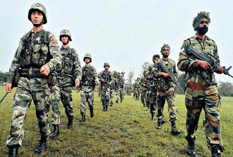 भारत और चीन की सेना (फाइल फोटो)
