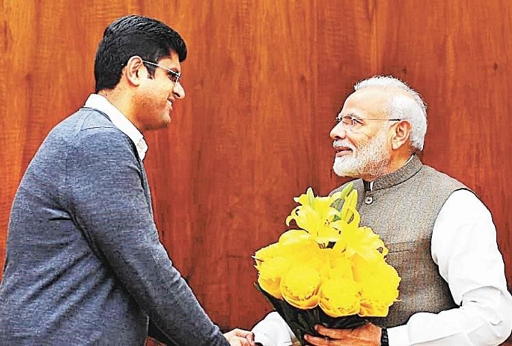 Haryana Deputy Chief Minister Dushyant Chautala Meeting With Pm Narendra Modi - प्रधानमंत्री मोदी से मिले दुष्यंत चौटाला, कहा- एनडीए के घटक दल के रूप में काम करेगी 'जजपा' - Amar Ujala