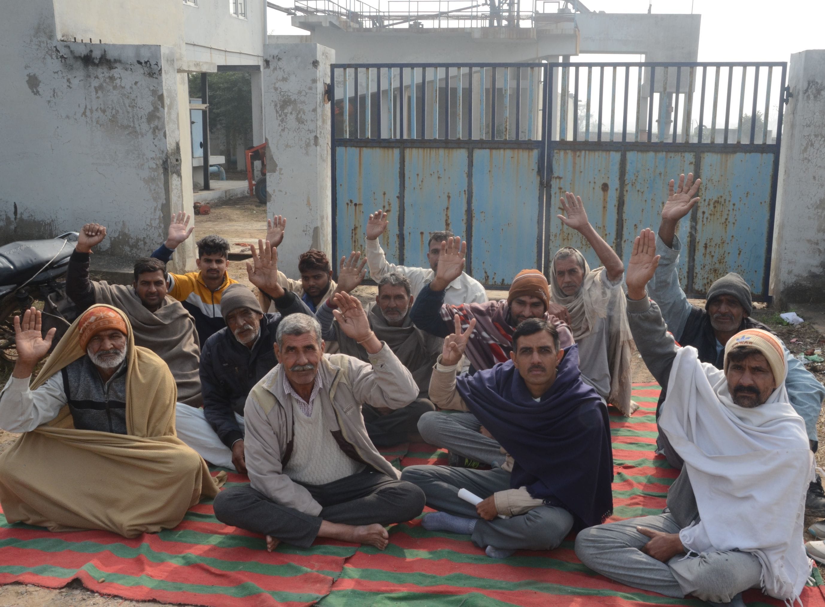 farmer protest farmer protest