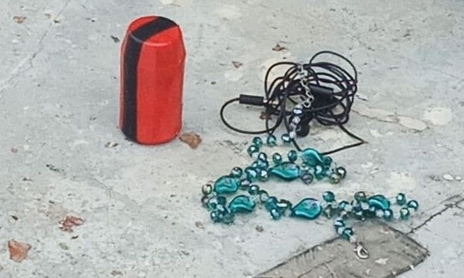 Bomb explodes while heating fire, teenager's claw blows