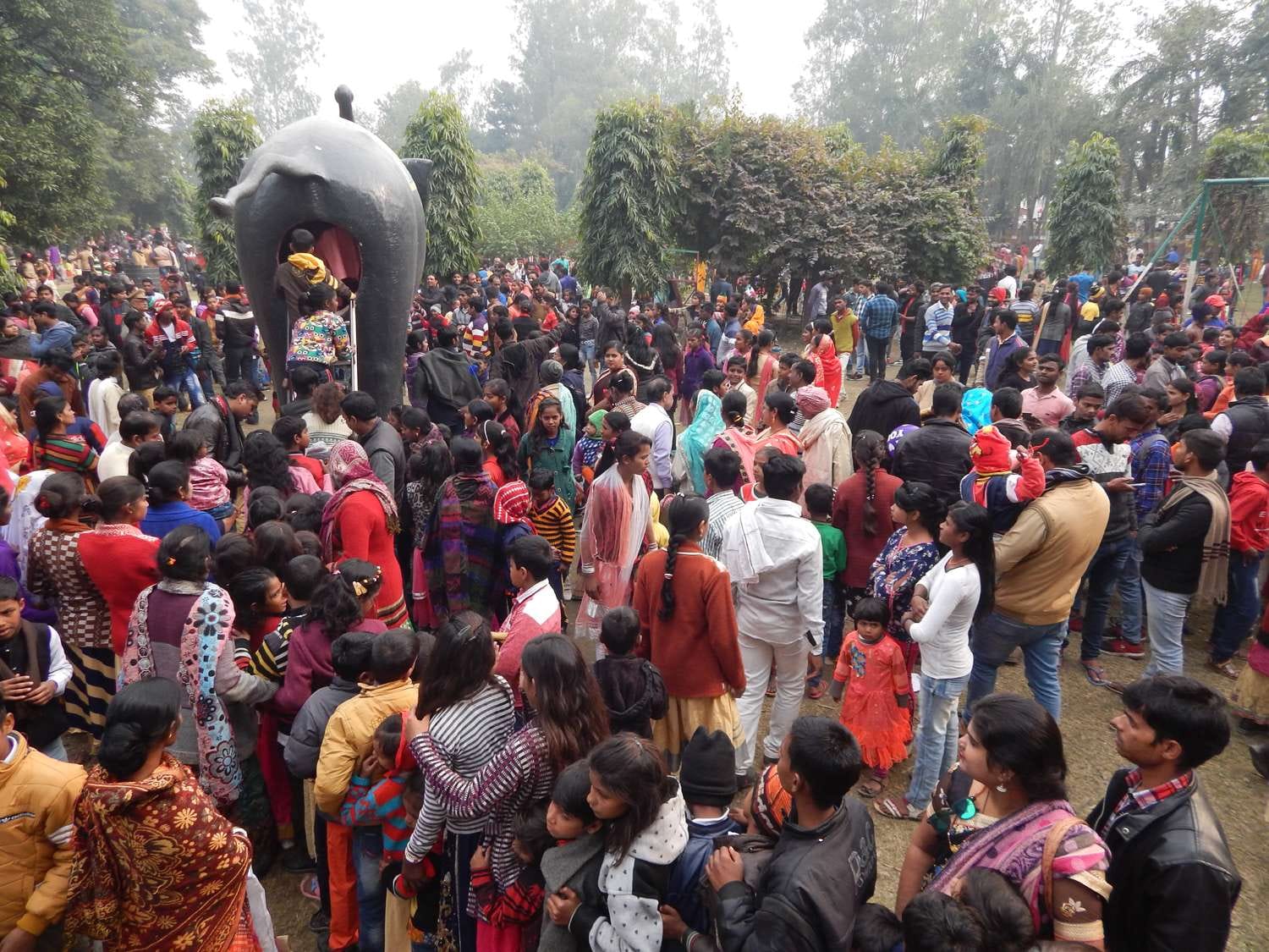 नववर्ष पर जनेश्वर मिश्रा पार्क में पिकनीक मनाते बच्चे व युवक। नववर्ष पर जनेश्वर मिश्रा पार्क में पिकनीक मनाते बच्चे व युवक।