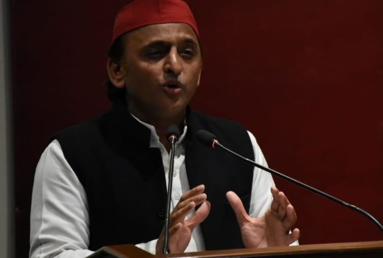 सपा के राष्ट्रीय अध्यक्ष अखिलेश यादव।