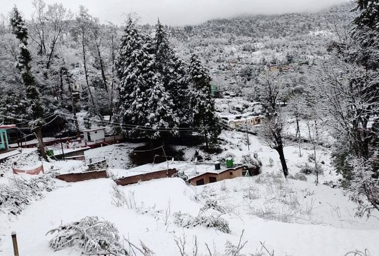 uttarakhand weather update: rain in Dehradun snowfall in Mussoorie expected today