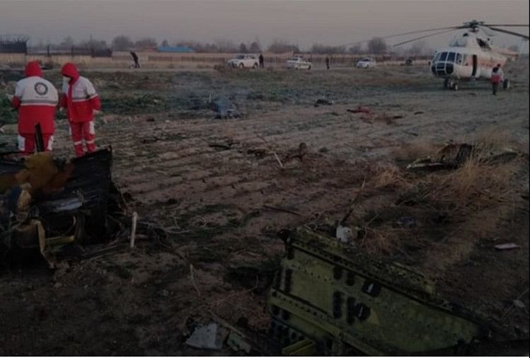 ईरान-अमेरिका तनाव के बीच तेहरान में यूक्रेन का विमान दुर्घटनाग्रस्त