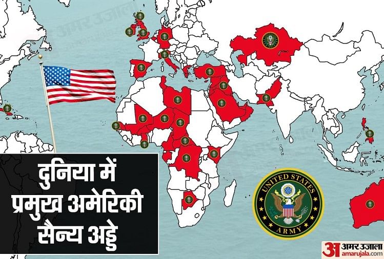 Us Military Bases Around World 2020 List Us Army In World Map