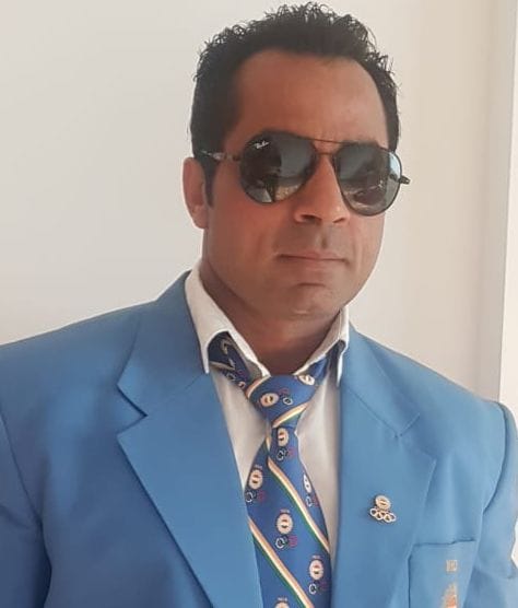 बॉडीबिल्डर अमित चौधरी।