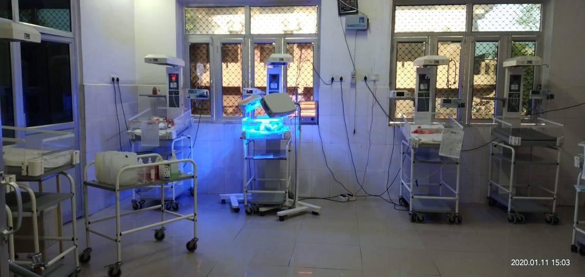 एसएनसीयू वार्ड भर्ती बच्चे एसएनसीयू वार्ड भर्ती बच्चे