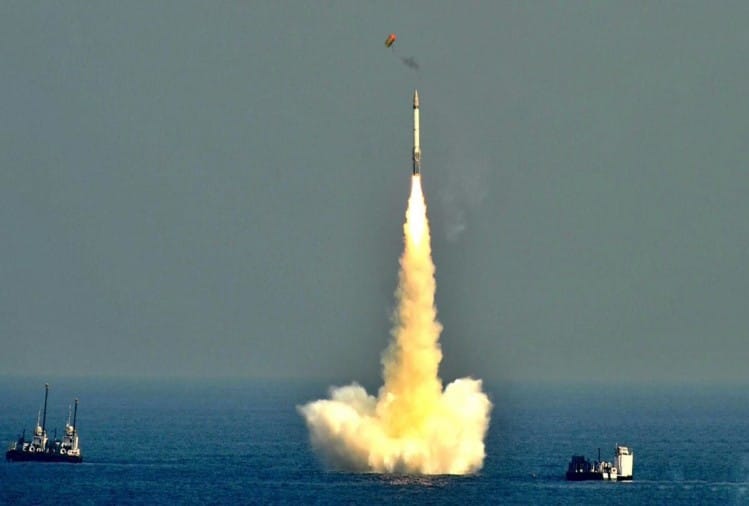 India Successfully Test-Fired Nuclear Capable Submarine Launched K-4 Ballistic Missile