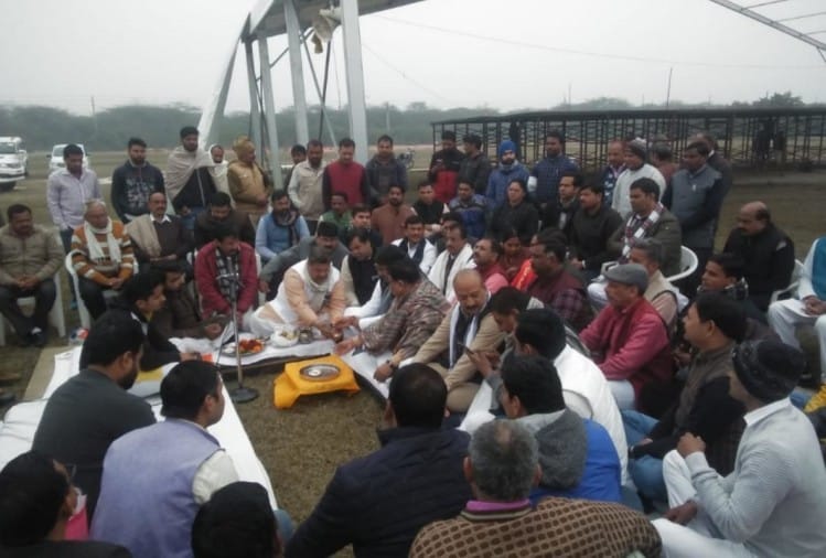 भूमि पूजन