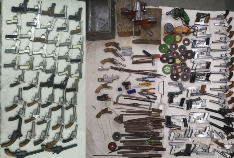 दिल्ली में धरे हथियार तस्कर