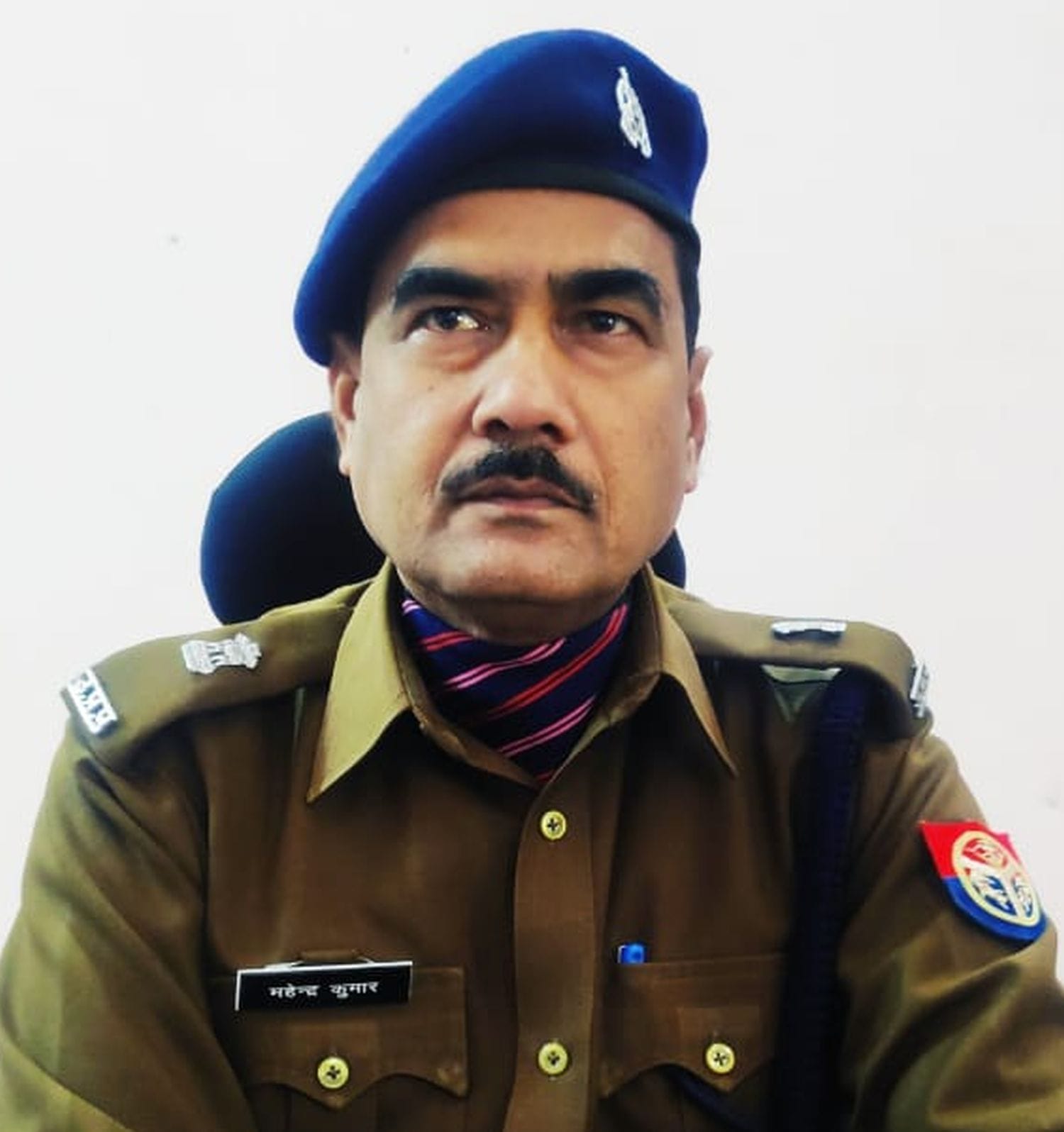 गोंडा में एएसपी महेंद्र कुमार। गोंडा में एएसपी महेंद्र कुमार।