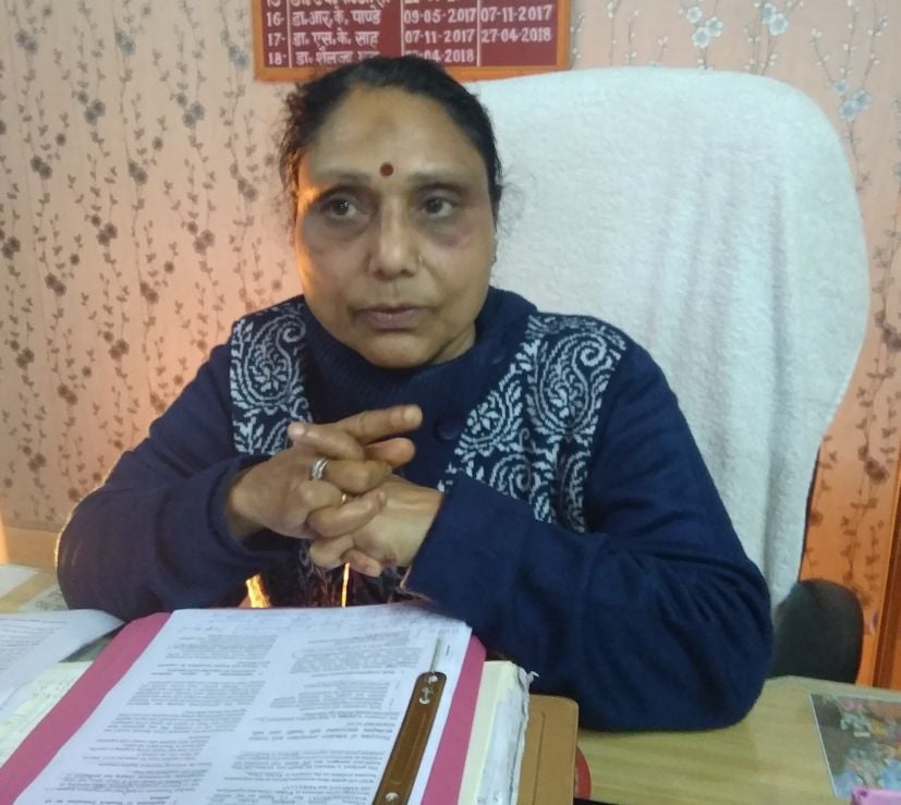रुद्रपुर में प्रेस वार्ता करती सीएमओ डॉ. शैलजा भट्ट। रुद्रपुर में प्रेस वार्ता करती सीएमओ डॉ. शैलजा भट्ट।
