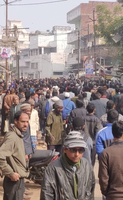 Clash with police agitators in Mansoor Ali Park Clash with police agitators in Mansoor Ali Park