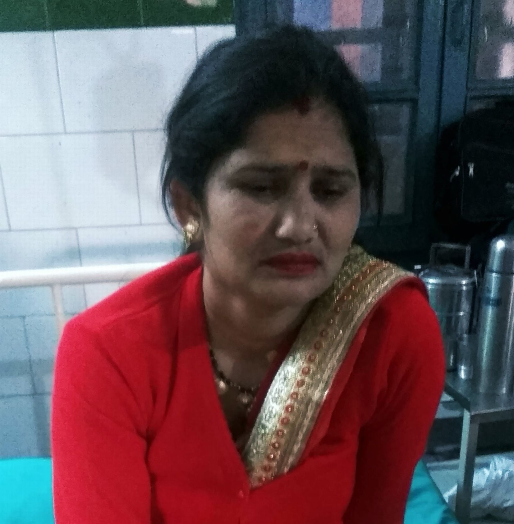 घायल। घायल।