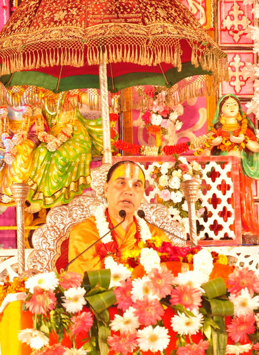 साउथ सिटी में श्रीमद् भागवत करते जगतगुरू स्वामी राघवाचार्य साउथ सिटी में श्रीमद् भागवत करते जगतगुरू स्वामी राघवाचार्य
