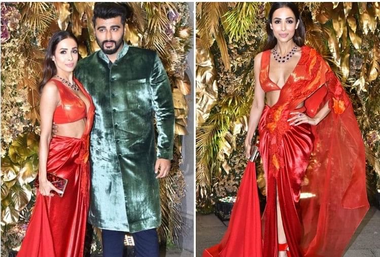 Armaan Jain Wedding Reception Malaika Arora Arjun Kapoor Spotted