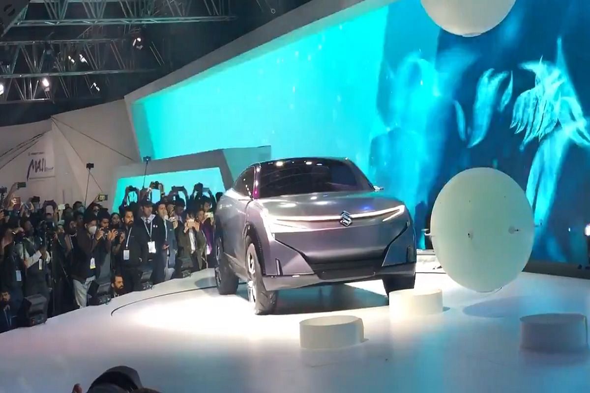 Image result for maruti-suzuki-showcased-its-electric-car-concept-futuro-e"