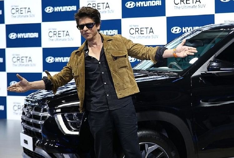 Auto Expo 2020 Shahrukh Khan Presenting Hyundai Creta Second Generation