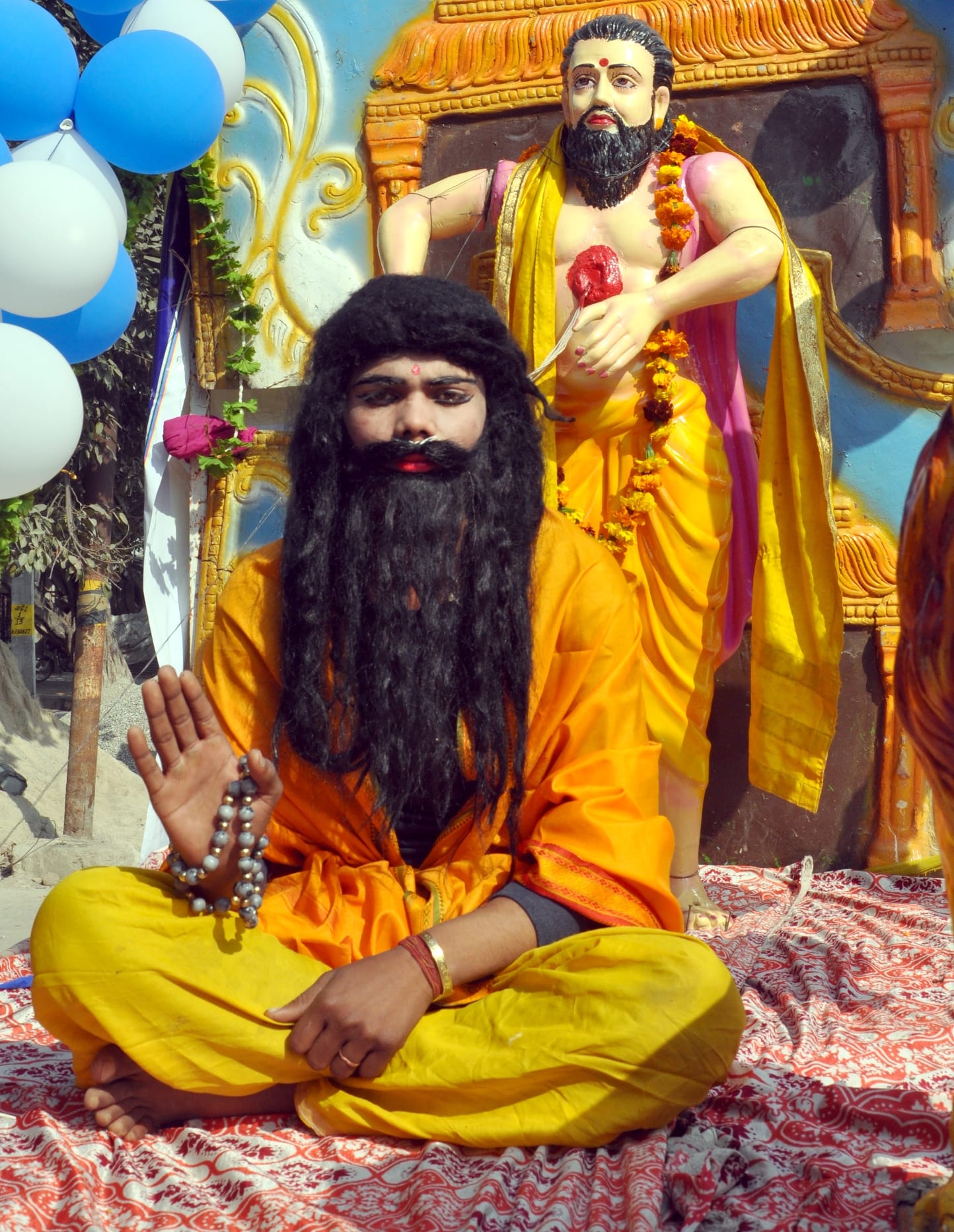 शामली बनत संत रविदास जयंती पर शोभायात्रा में सजी झांकी शामली बनत संत रविदास जयंती पर शोभायात्रा में सजी झांकी