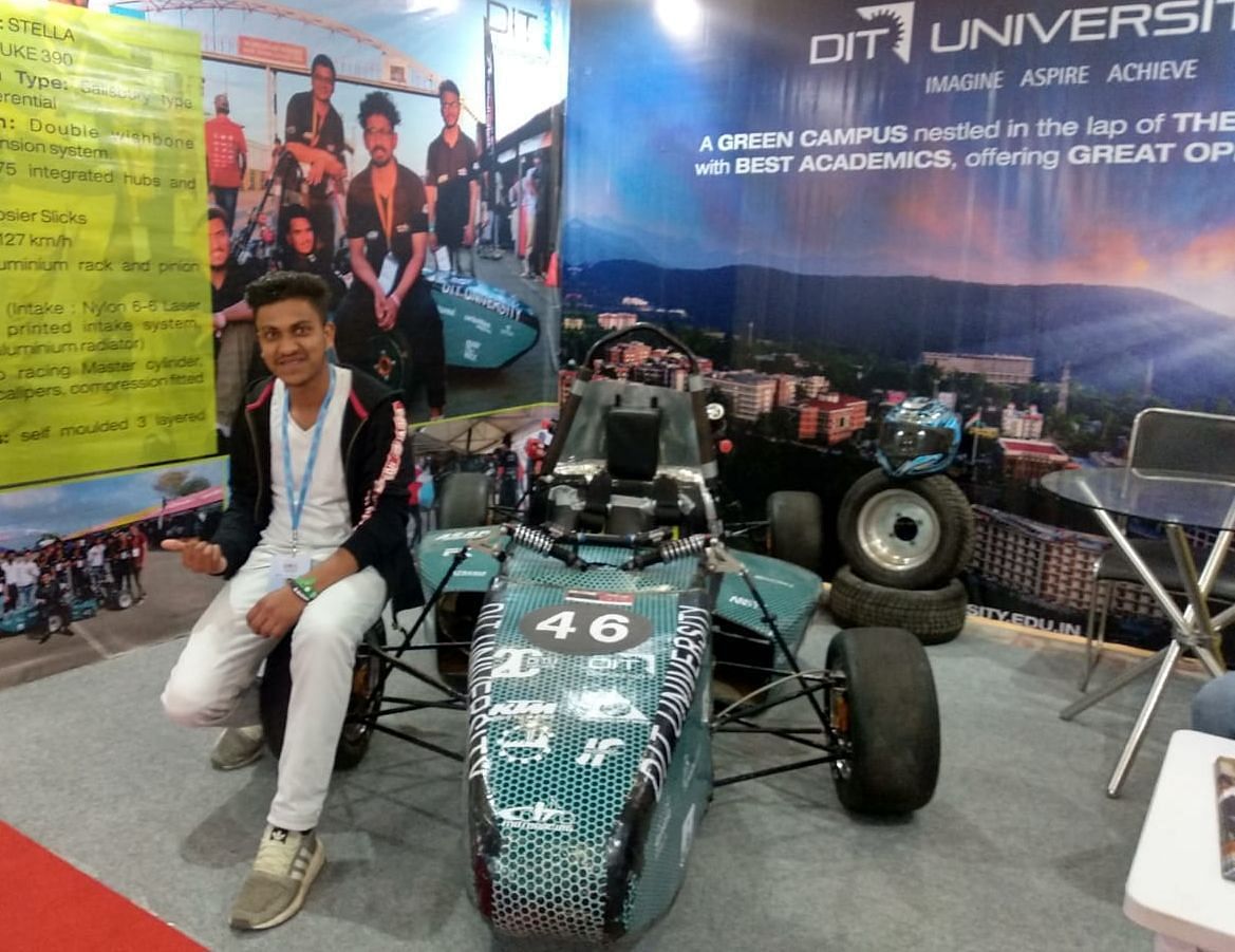 Nainital S Arbaaz S Formula Racing Car Becomes Auto Expo ऑट एक सप क र नक बन न न त ल क अरब ज क फ र म ल र स ग क र Nainital News