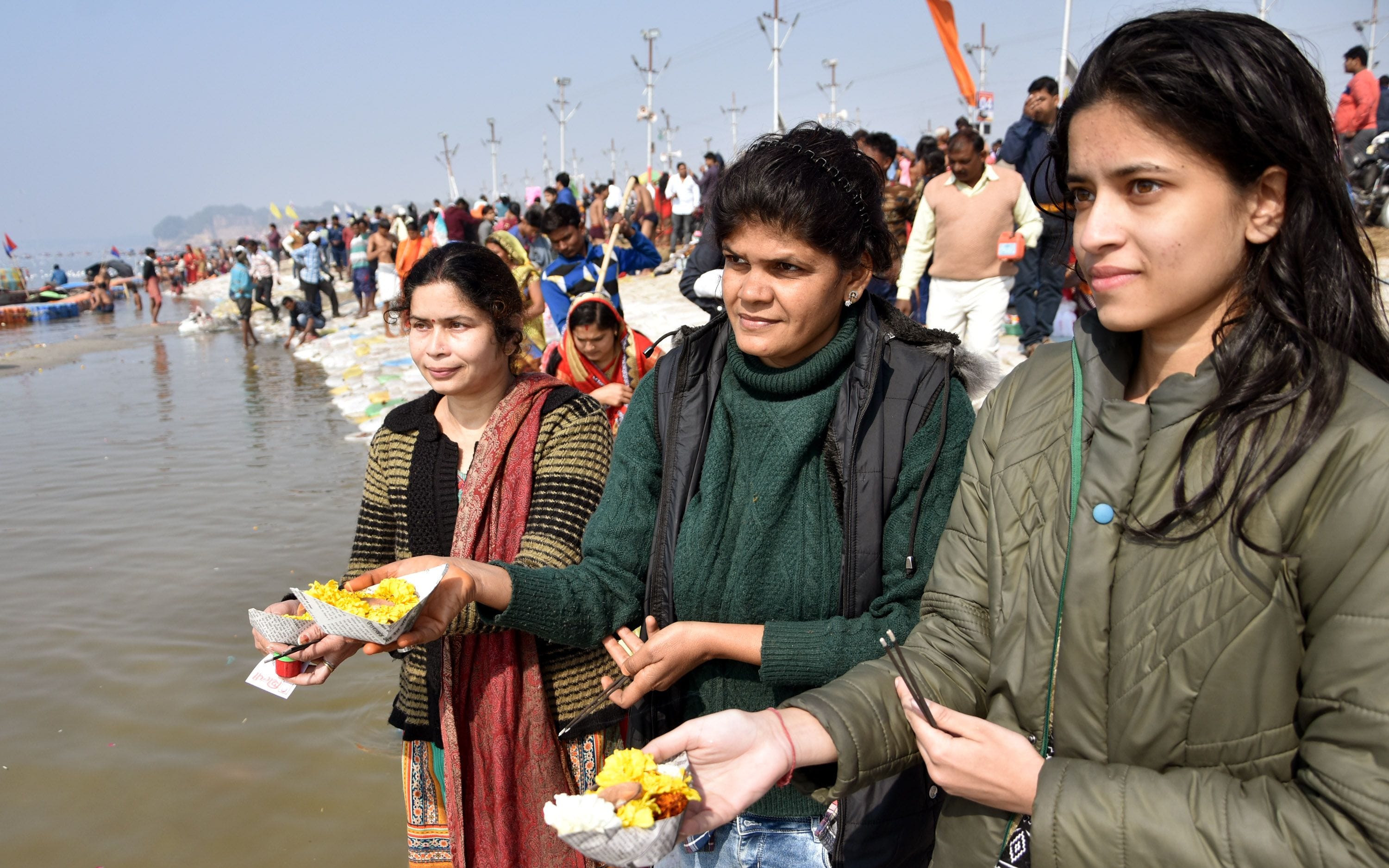 One day month fruit earned from Trijata bath One day month fruit earned from Trijata bath