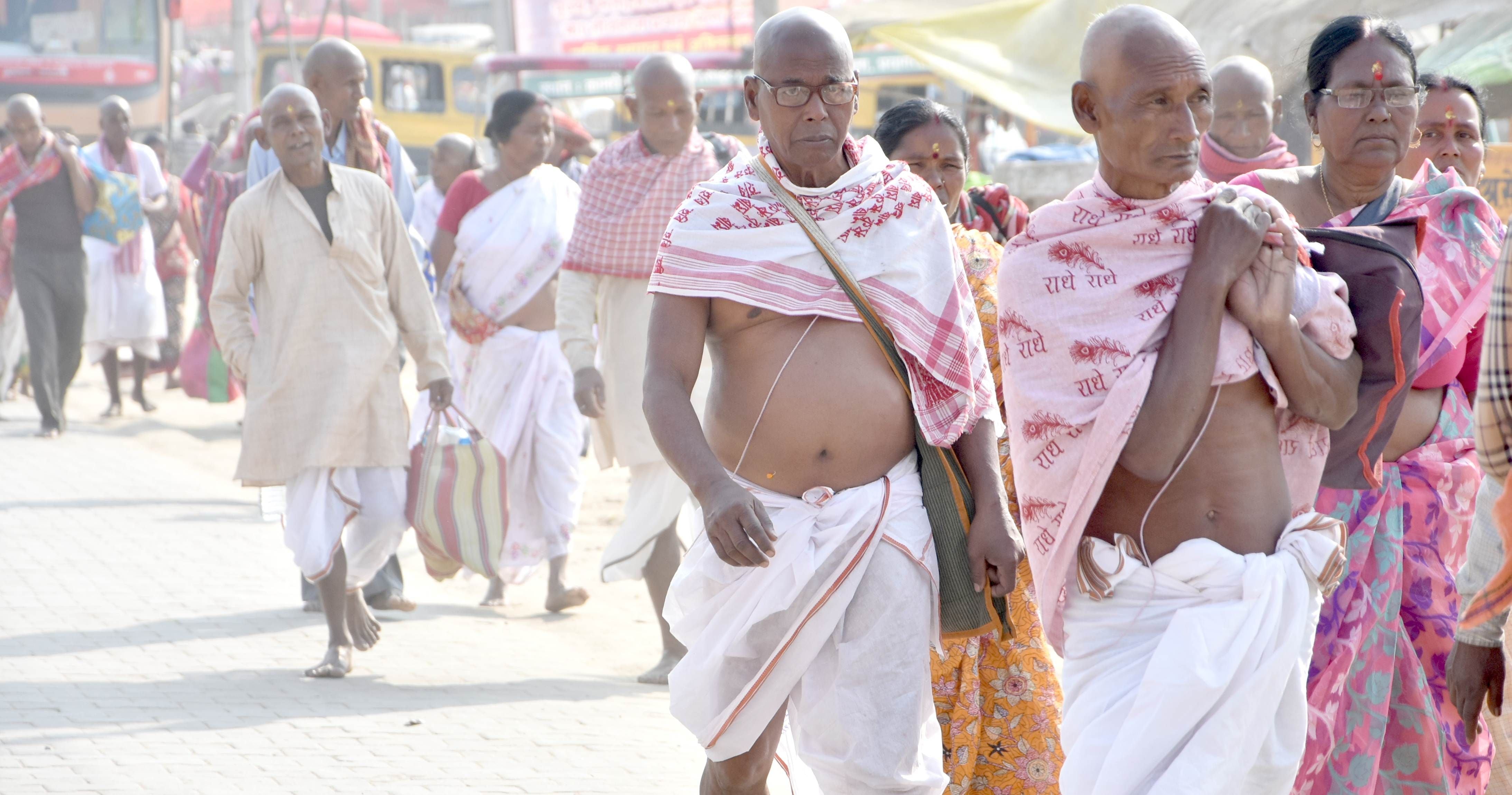 Ukhare camp, three sectors of Magh Mela vacant Ukhare camp, three sectors of Magh Mela vacant