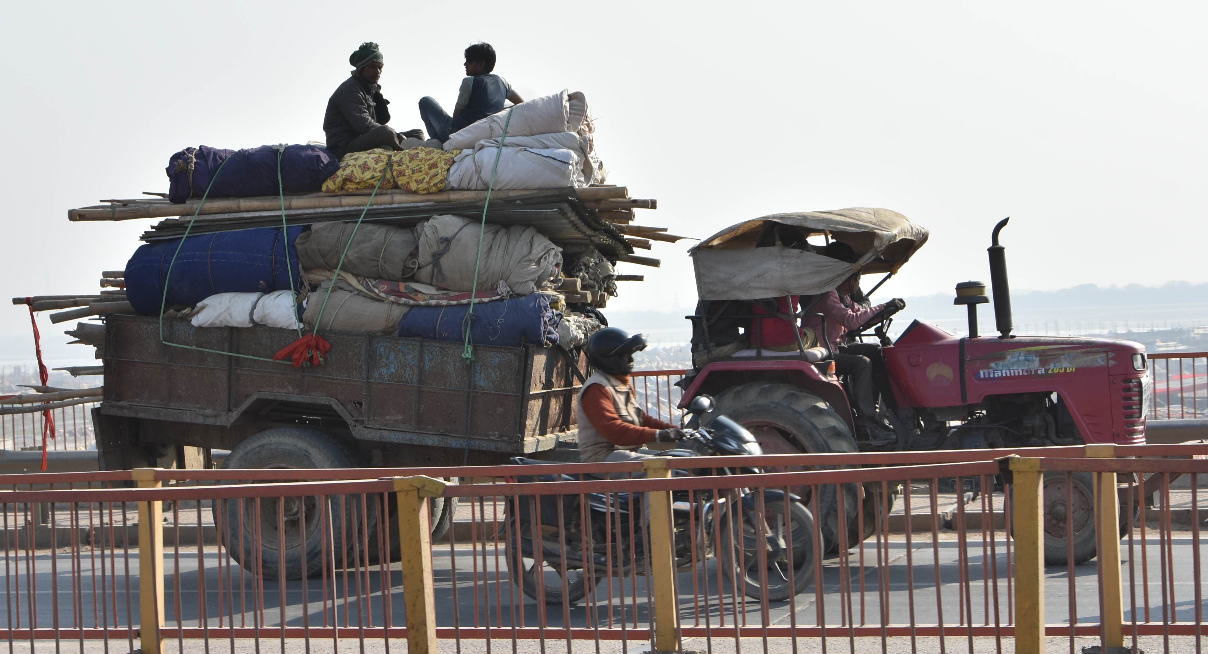Ukhare camp, three sectors of Magh Mela vacant Ukhare camp, three sectors of Magh Mela vacant