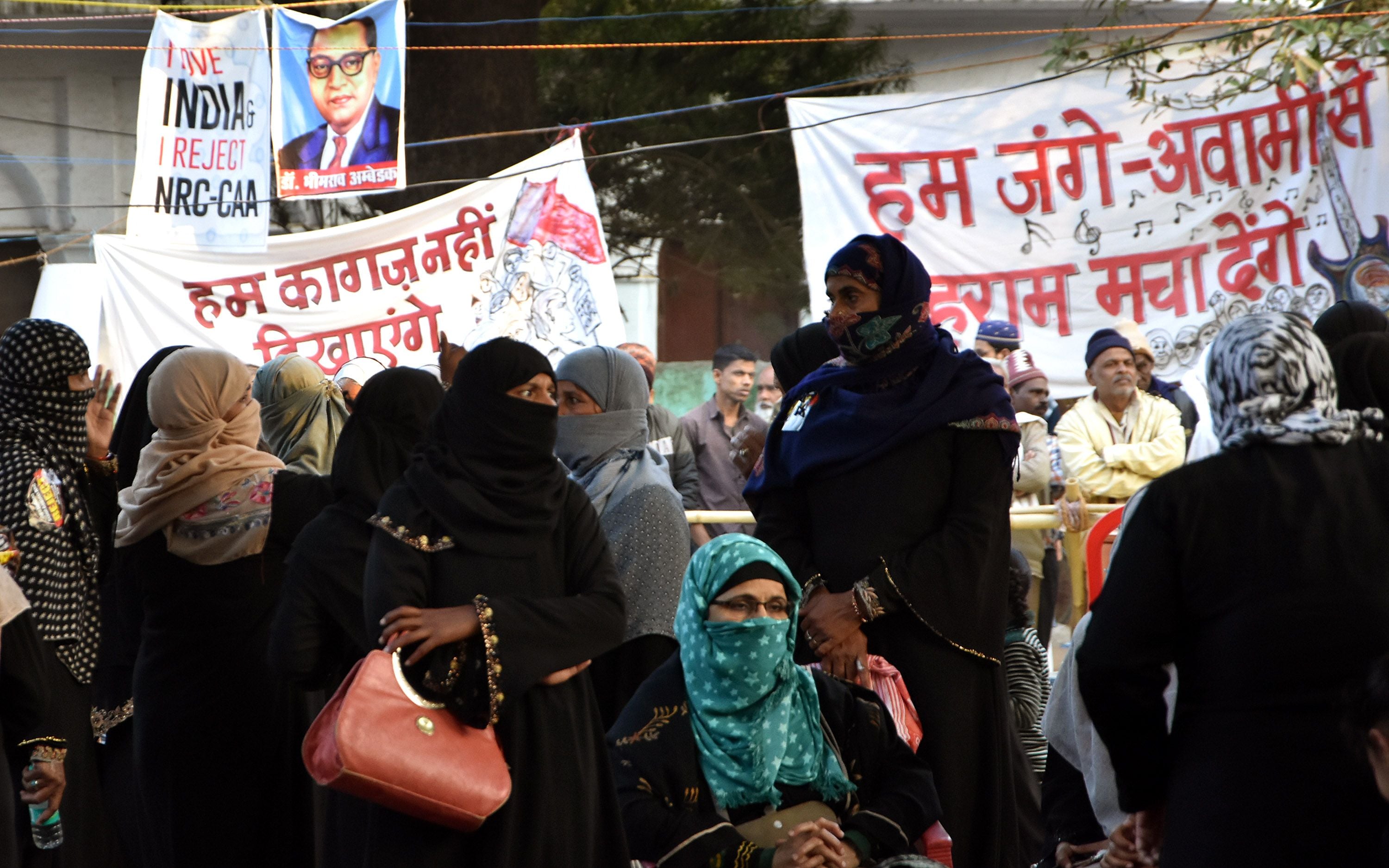 Protests continue against CAA, celebrating Faiz's birthday Protests continue against CAA, celebrating Faiz's birthday