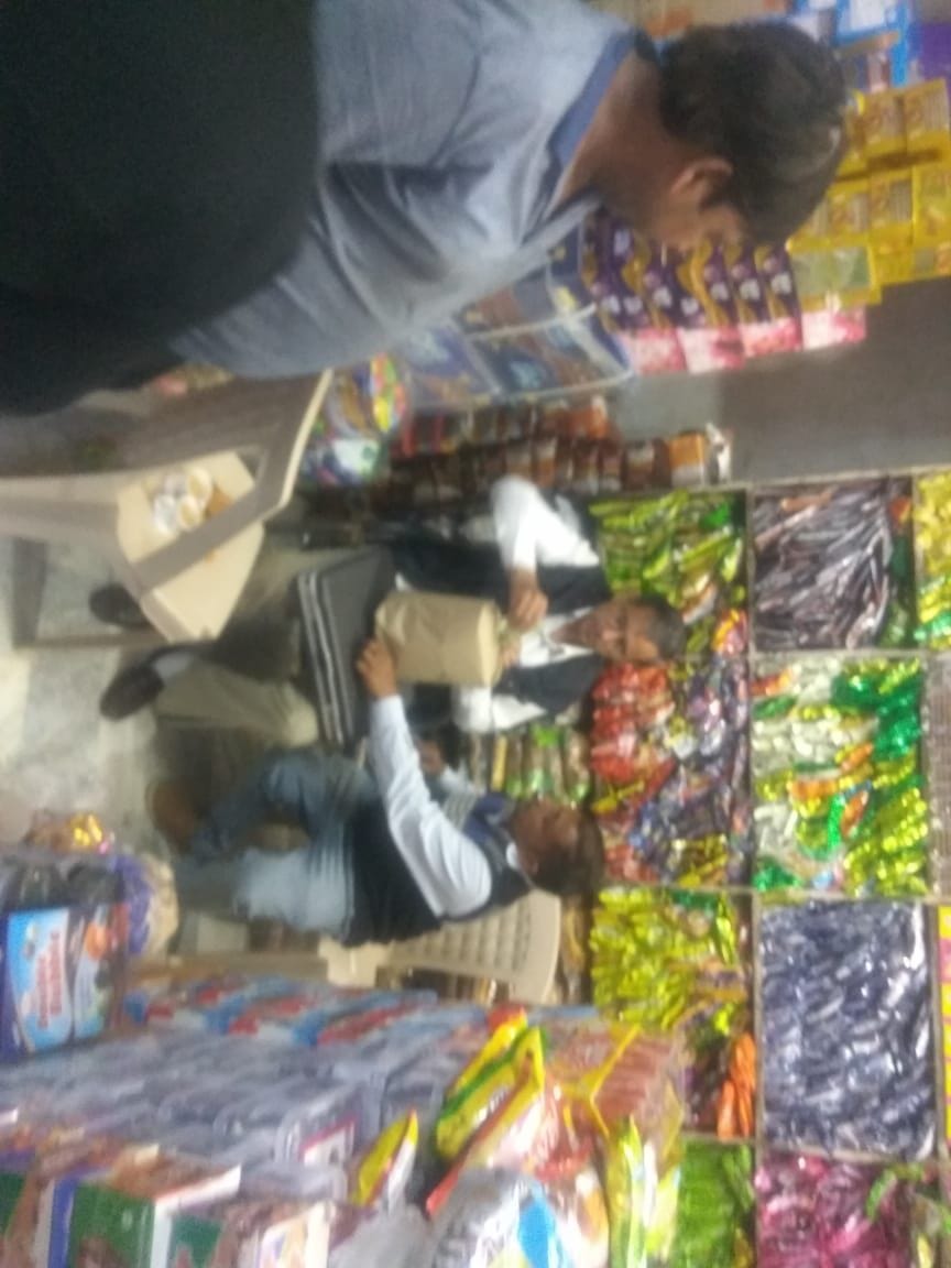 15thousand packets of snacks seized in sirsa 15thousand packets of snacks seized in sirsa