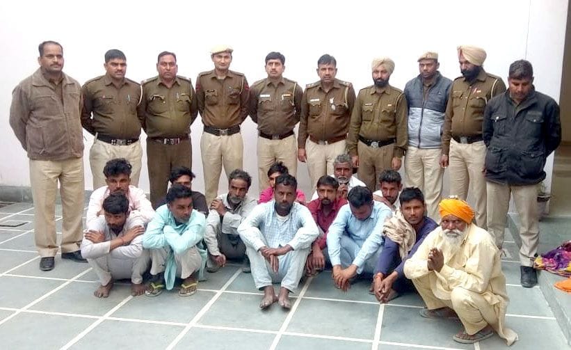 20 arrested in attack for punjab police in village desoojodha case 20 arrested in attack for punjab police in village desoojodha case
