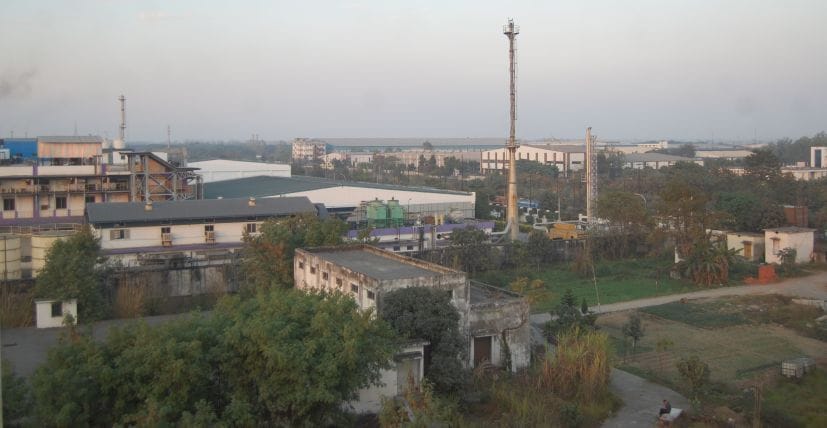 रुद्रपुर स्थित सिडकुल का दृश्य। रुद्रपुर स्थित सिडकुल का दृश्य।