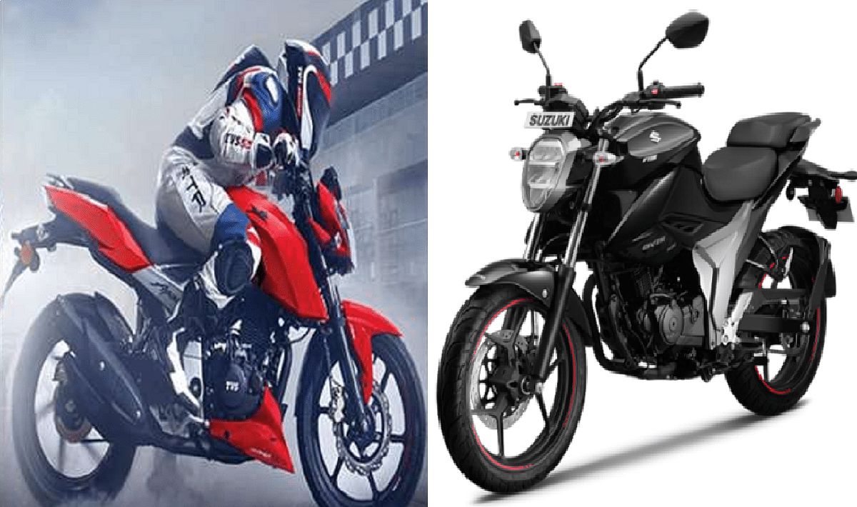 Suzuki Gixxer Bs6 Vs Tvs Apache Rtr 160 4v Bs6 Specifications And