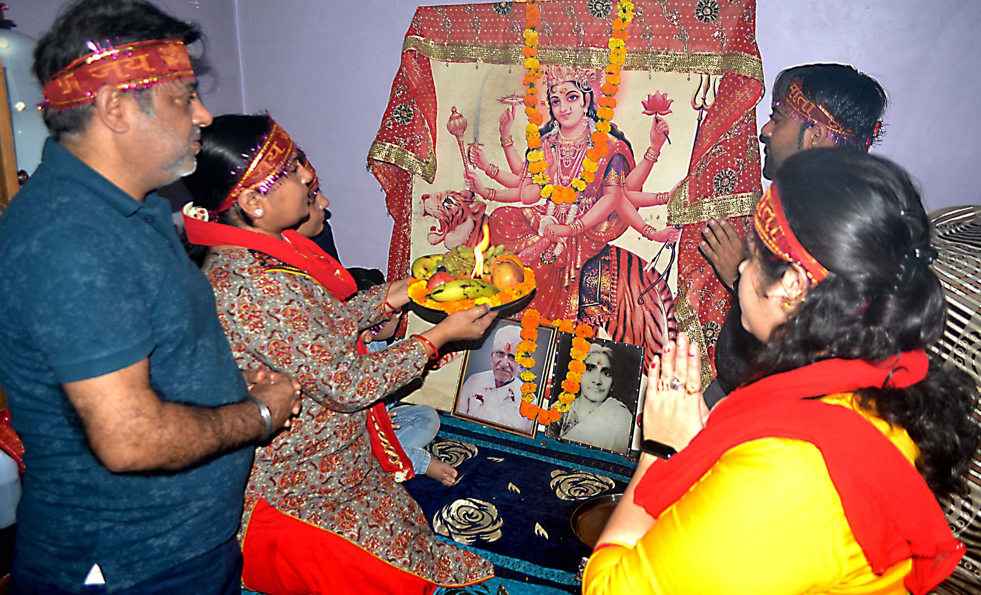 on mahashtmi  seek blessings for freedom from corona crisis