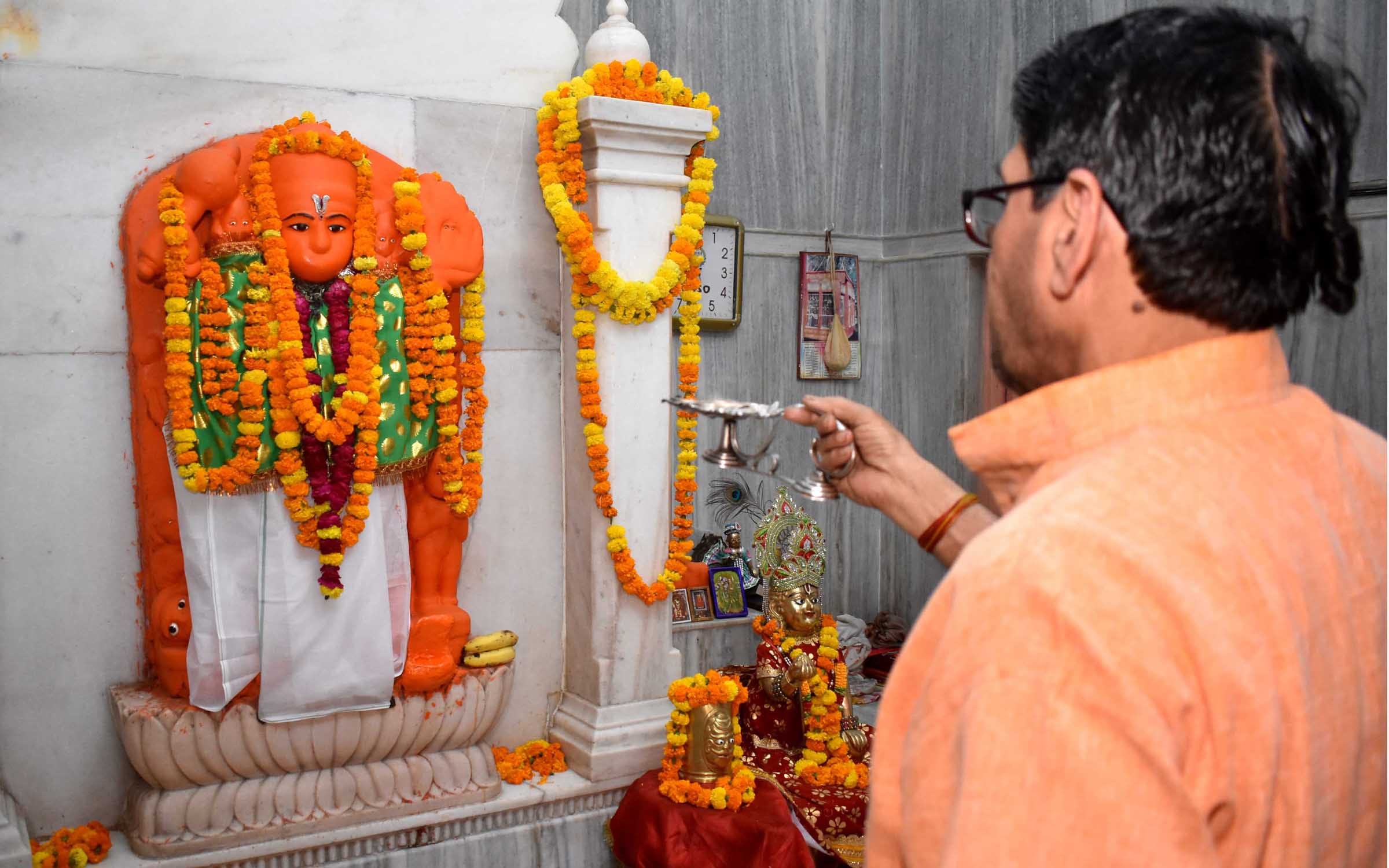 peole celebrated the hanuman jayanti to getrid of corona peole celebrated the hanuman jayanti to getrid of corona